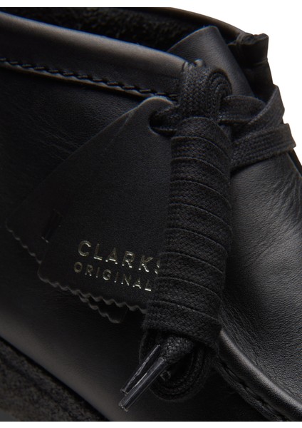 Siyah Erkek Bot Wallabee Boot
