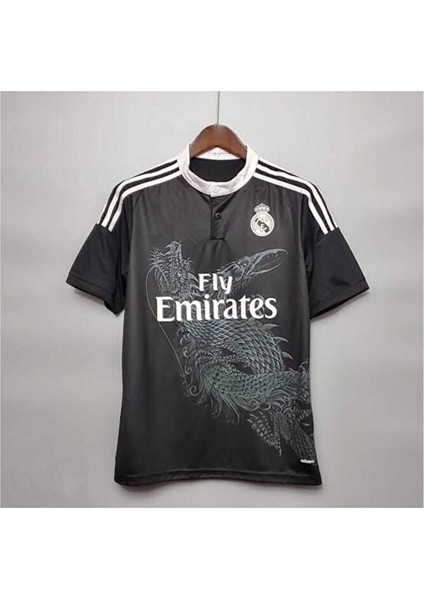 R. Madridd 2014/15 Şampiyonlar Ligi Finali Ejderha Desenli Cristiano Ronaldo Forması (Kısa) fiyatları