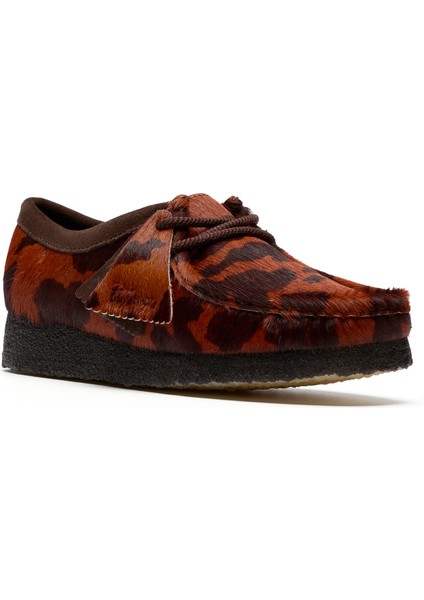 Deri Çok Renkli Kadın Loafer Wallabee. modelleri