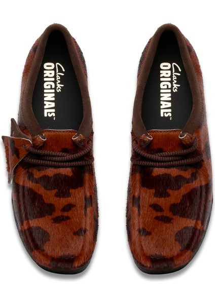 Deri Çok Renkli Kadın Loafer Wallabee. indirimleri