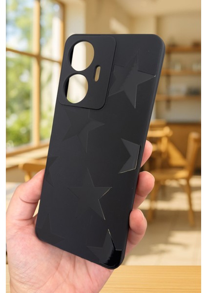 Realme C55 Uyumlu Star Silikon Darbe Emici Klasik Korumalı Rubber Kılıf fırsatları