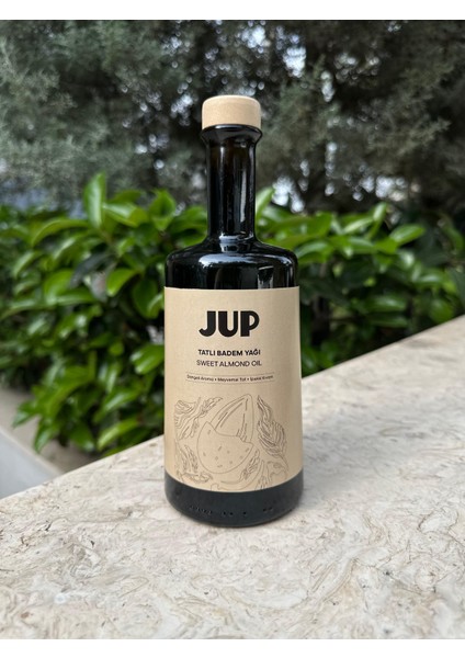 Soğuk Sıkım %100 Saf Tatlı Badem Yağı - 500 ml - Yemeklik