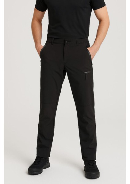 Siyah Softshell Pantolon