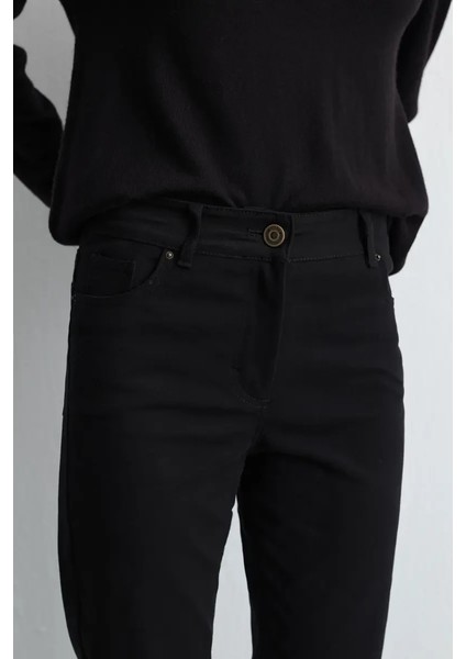 5 Cep Kanvas Pantolon - Siyah fiyatları