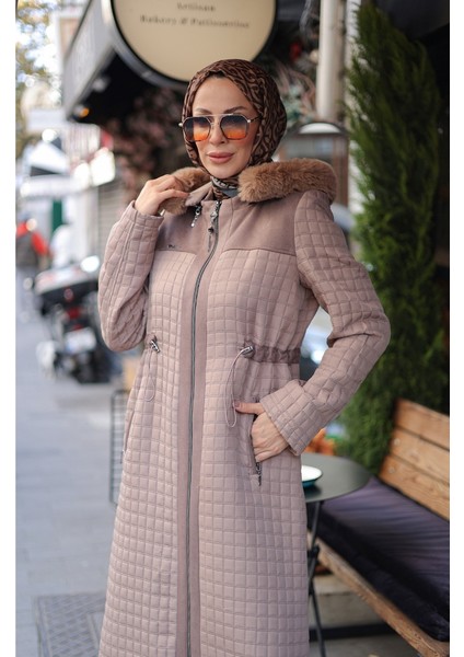 Zerina Kapitone Süet Kap - 422527