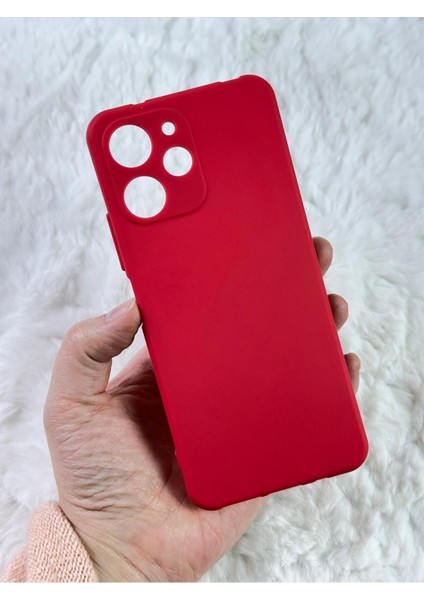 Redmi 12 - Silikon Darbe Emici Klasik Korumalı Rubber Kılıf