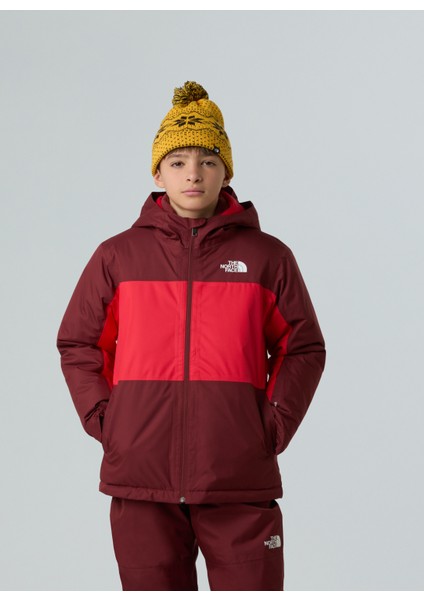 Kırmızı Kız Çocuk Kayak Montu NF0A88TZDI91-B Freedom Insulated Ja fiyatları