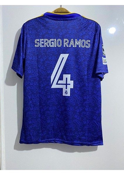 Real Madrid 2021/22 Sergio Ramos Iç Saha Forması modelleri