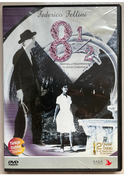 Federico Fellini 8 1/2 DVD (Orijinal Dönem Baskı Dvd)