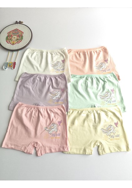 Kız Çocuk Pamuklu Iç Çamaşırı Boxer 3'lü fiyatları