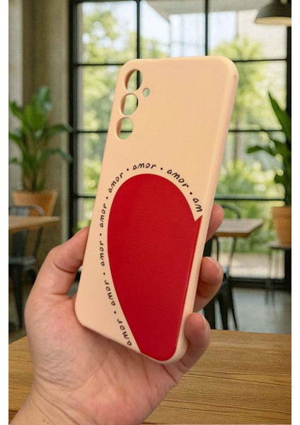 Samsung Galaxy A14 Uyumlu Amor Kalp Silikon Darbe Emici Klasik Korumalı Rubber Kılıf fırsatları