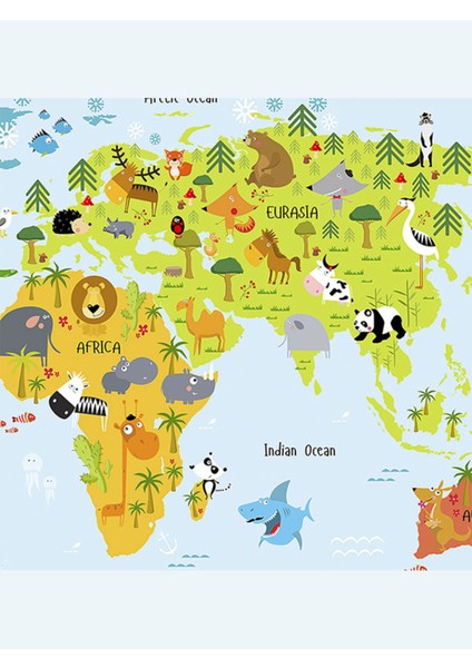 Duvar Kağıdı Eco Adventure - Doğa ile Keşfe Çık Tek Parça Poster Çocuk Odası Tekstil Duvar Kaplaması fiyatları