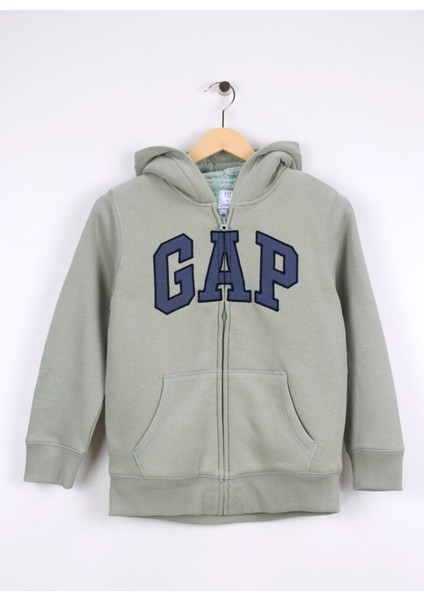 Baskılı Erkek Çocuk Yeşil Sweatshırt 789861000