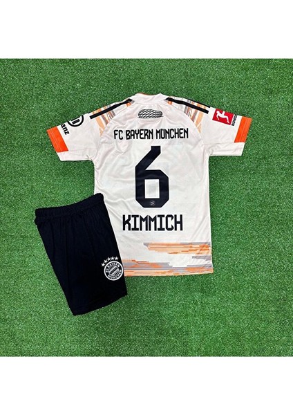 Bayern Münih 2025-26 Sezonu Joshua Kimmich Deplasman Çocuk Forması modelleri
