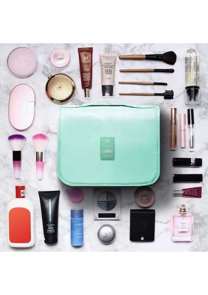 Seyahat Traş Makyaj Kişisel Bakım Kozmetik Ürünleri Çok Bölmeli Organizer Çanta modelleri