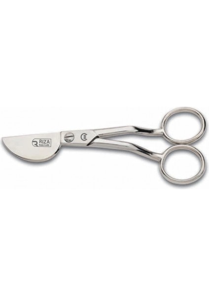 Rıza M-213 Dokumacı Ponpon Makası No: 6 Inç / 15,24 cm - Nikel Kaplama