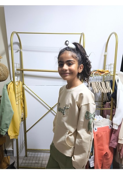 Kız Çocuk Uzun Kollu Şık Takım, Eşofman, Rahat, Modern Tarz