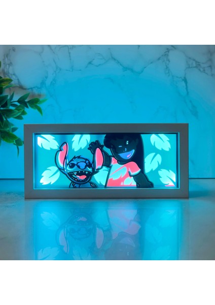 Lilo & Stitch - LED Işık Kutusu