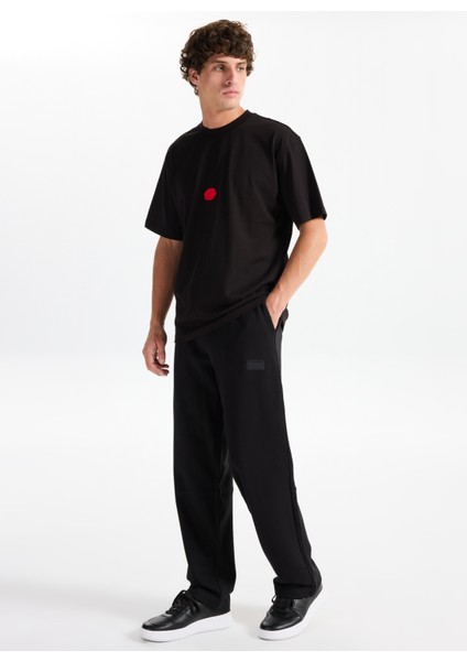 Relaxed Siyah Erkek Eşofman Altı 50546683_DELASTPAN fiyatları