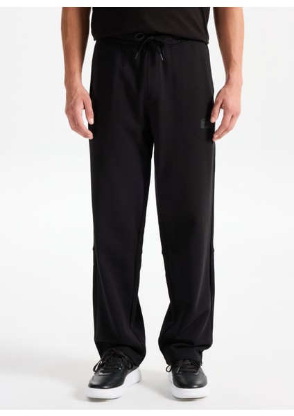 Relaxed Siyah Erkek Eşofman Altı 50546683_DELASTPAN fırsatları