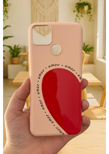 Realme C25 Uyumlu Kılıf Amor Kalp Silikon Darbe Emici Klasik Korumalı Rubber Kapak fiyatları