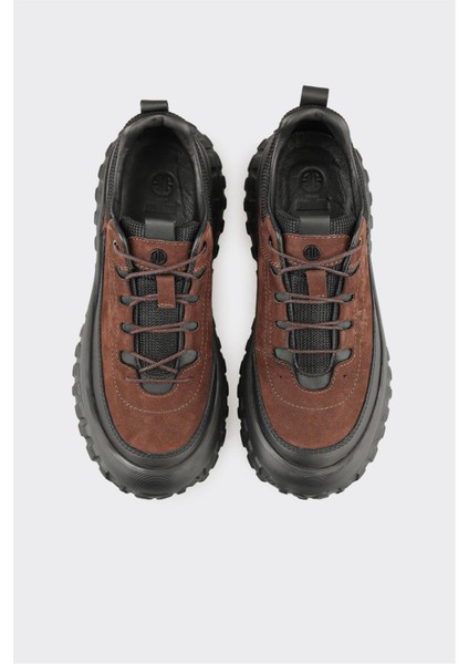 Kahve Deri Erkek Spor Ayakkabı fırsatları