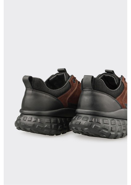 Kahve Deri Erkek Spor Ayakkabı indirimleri