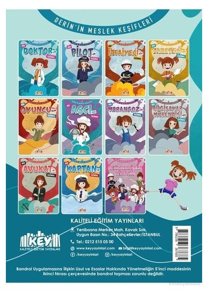 Derin'nin Meslek Keşifleri fiyatları