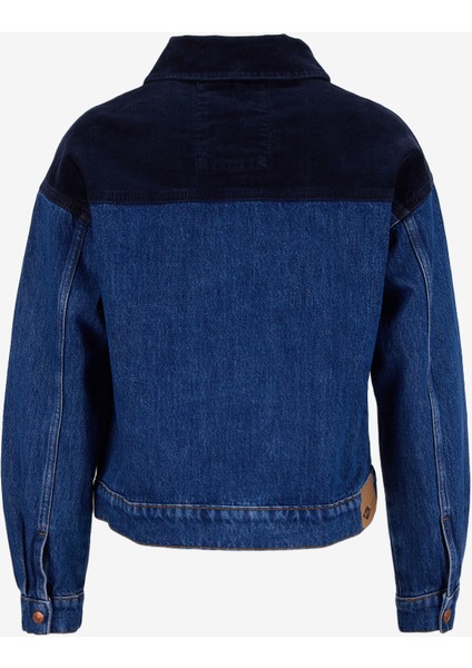 Crop Koyu Mavi Kadın Ceket 261 Lcf 131001 Cropy Denım fiyatları