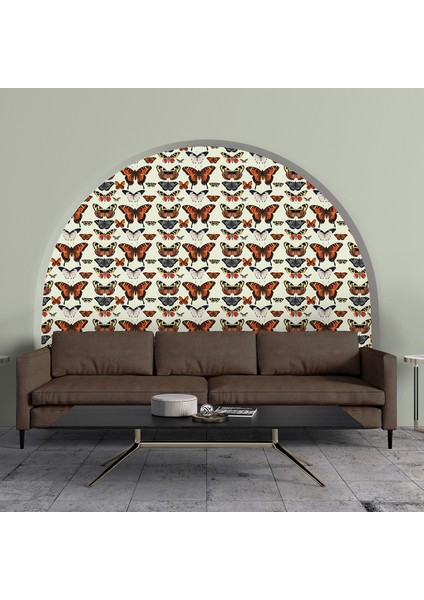 Kelebek Desenli Duvar Kağıdı -Isı ve Ses Yalıtımı fiyatları