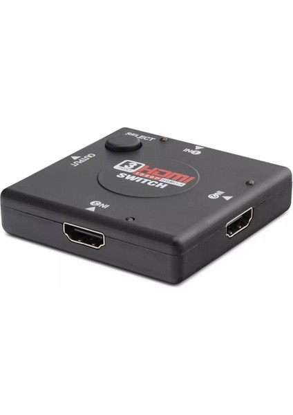 HDMI Switch 3 Giriş 1 Çıkış 1080P 3 Port HDX1309