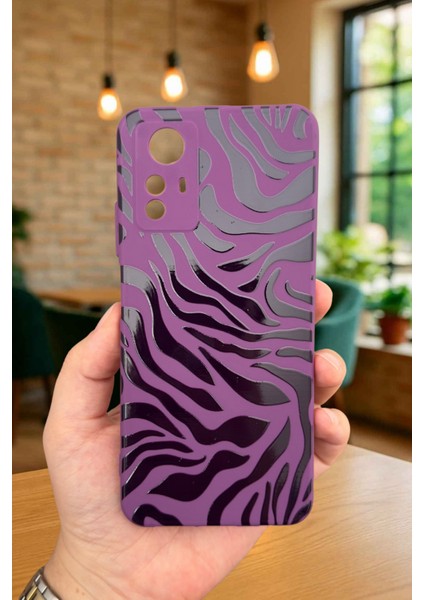 Redmi Note 12S - Zebra Desenli Silikon Darbe Emici Klasik Korumalı Rubber Kılıf fiyatları