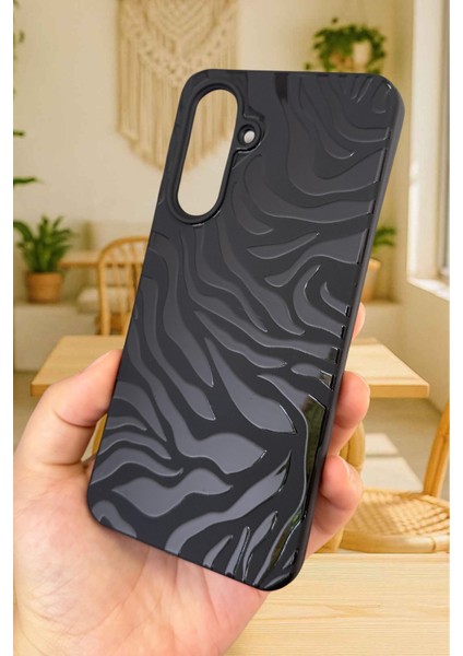 Samsung Galaxy A56 Uyumlu Zebra Desenli Silikon Darbe Emici Klasik Korumalı Rubber Kılıf fırsatları