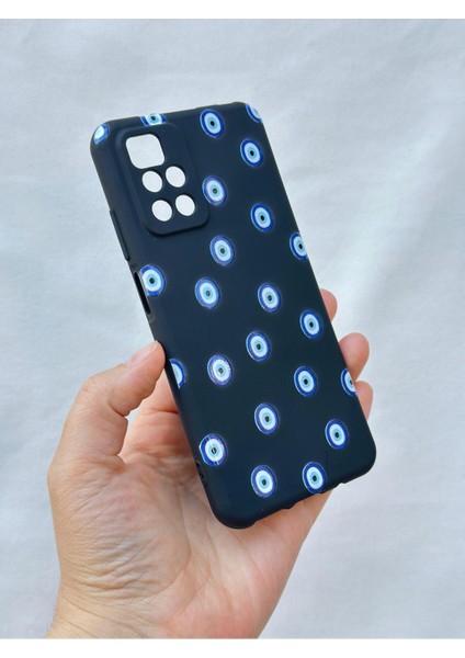 Xiaomi Redmi 10 2022 Nazar Boncuk Desenli Silikon Darbe Emici Klasik Korumalı Rubber Kılıf fırsatları