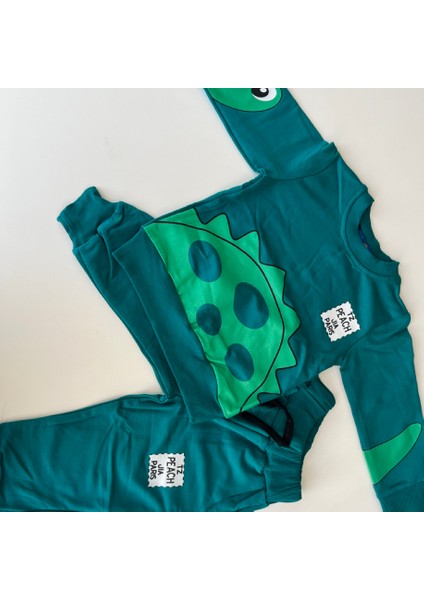 BeU Kids ATA30478.0 Erkek Çocuk Petrol Yeşili Pamuklu Eşofman Takımı fiyatları