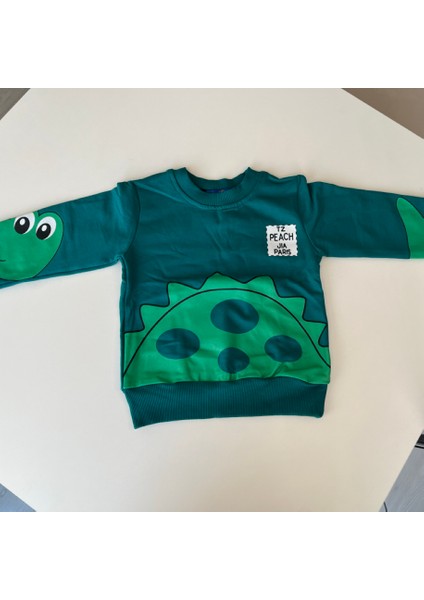 BeU Kids ATA30478.0 Erkek Çocuk Petrol Yeşili Pamuklu Eşofman Takımı modelleri