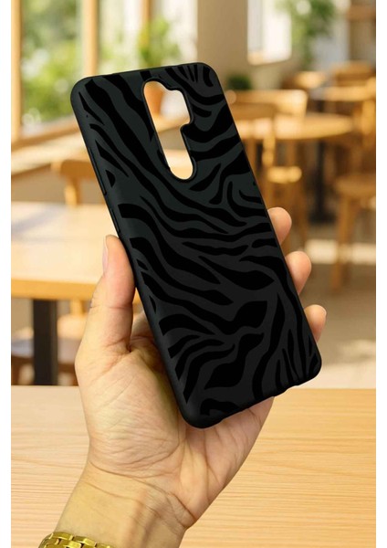 Xiaomi Redmi Note 8 Pro Zebra Desenli Silikon Darbe Emici Klasik Korumalı Rubber Kılıf modelleri