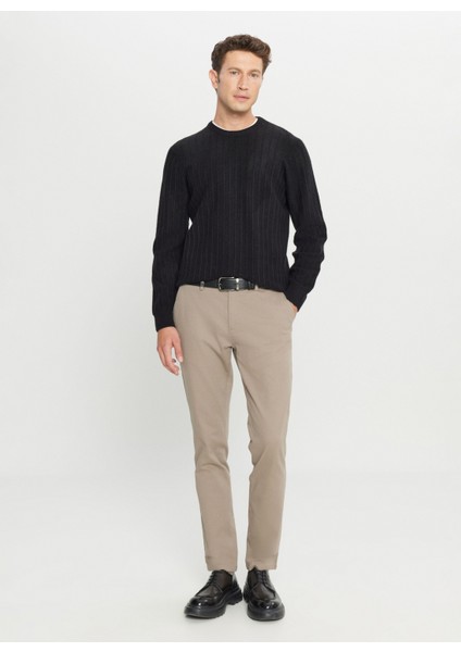 Bisiklet Yaka Standart Siyah Erkek Kazak ACE049261479_SYH fiyatları