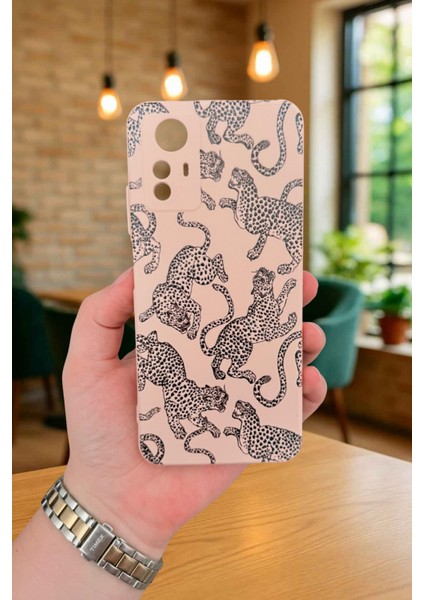 Redmi Note 12S - Leopar Desenli Silikon Darbe Emici Klasik Korumalı Rubber Kılıf fiyatları