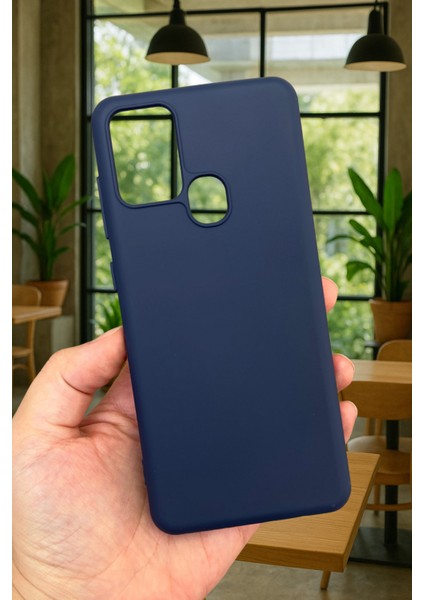 Samsung Galaxy A21S Silikon Darbe Emici Klasik Korumalı Rubber Kılıf