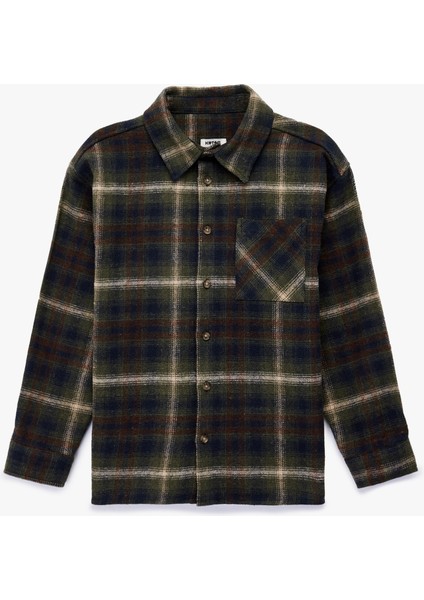 Ekose Desenli Uzun Kollu Oduncu Gömlek