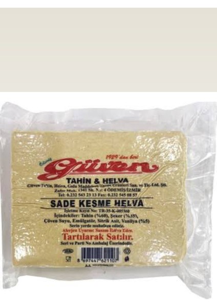 Güven Sade Helva 500GR.