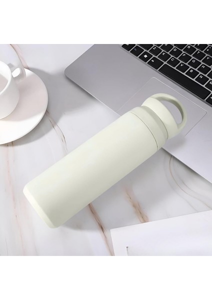 Paslanmaz Çelik Tutacaklı Termos 500 ml -Vakumlu Sızdırmaz Termos