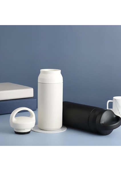 Paslanmaz Çelik Tutacaklı Termos 500 ml -Vakumlu Sızdırmaz Termos