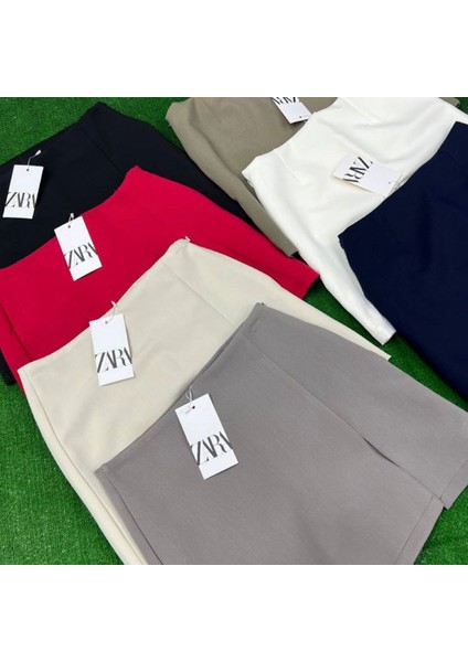 Yırtmaçlı Şort Astarlı Etek fırsatları