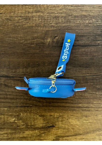 Kız Çocuk Stitch Silikon Cüzdan Stiç Stik Çanta Süsü Charm Anahtarlık 1 Adet fiyatları