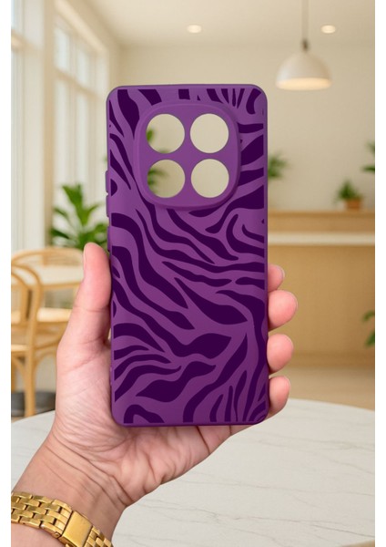 Xiaomi Redmi Note 14 Pro 4g-Zebra Desenli Silikon Darbe Emici Klasik Korumalı Rubber Kılıf fiyatları