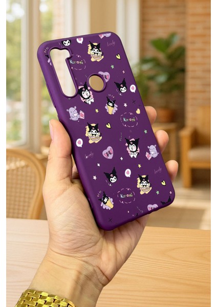 Xiaomi Redmi Note 8 Kurumı Desenli Silikon Darbe Emici Klasik Korumalı Rubber Kılıf modelleri