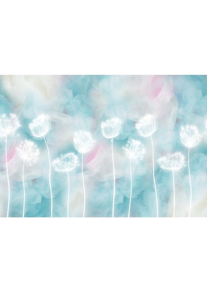 Kürdan Çiçeği Desenli Silinebilir Sağlıklı Tekstil Duvar Kağıdı fiyatları