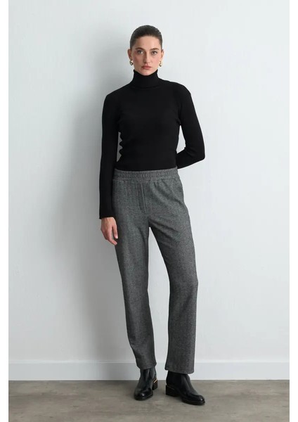 Balıksırtı Havuç Pantolon - Gri fiyatları